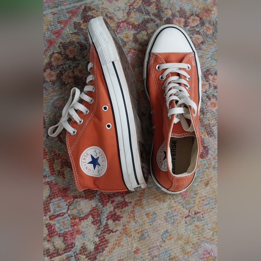 Orange Converse - Unisex